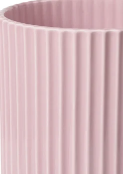 Lyngby Vase H25 cm rosa porcelæn