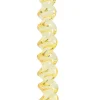 Lysestage Styles 7,4 x 20,3 cm Gul/Rød Glas