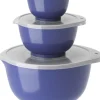 Margrethe-sæt 6 dele 0,25 + 0,75 + 3 L Electric blue