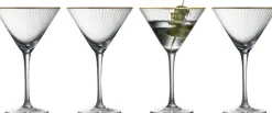 Martiniglas Palermo Gold 25 cl 4 stk.