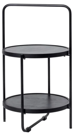 Mini tray table Ø36 cm - Black frame