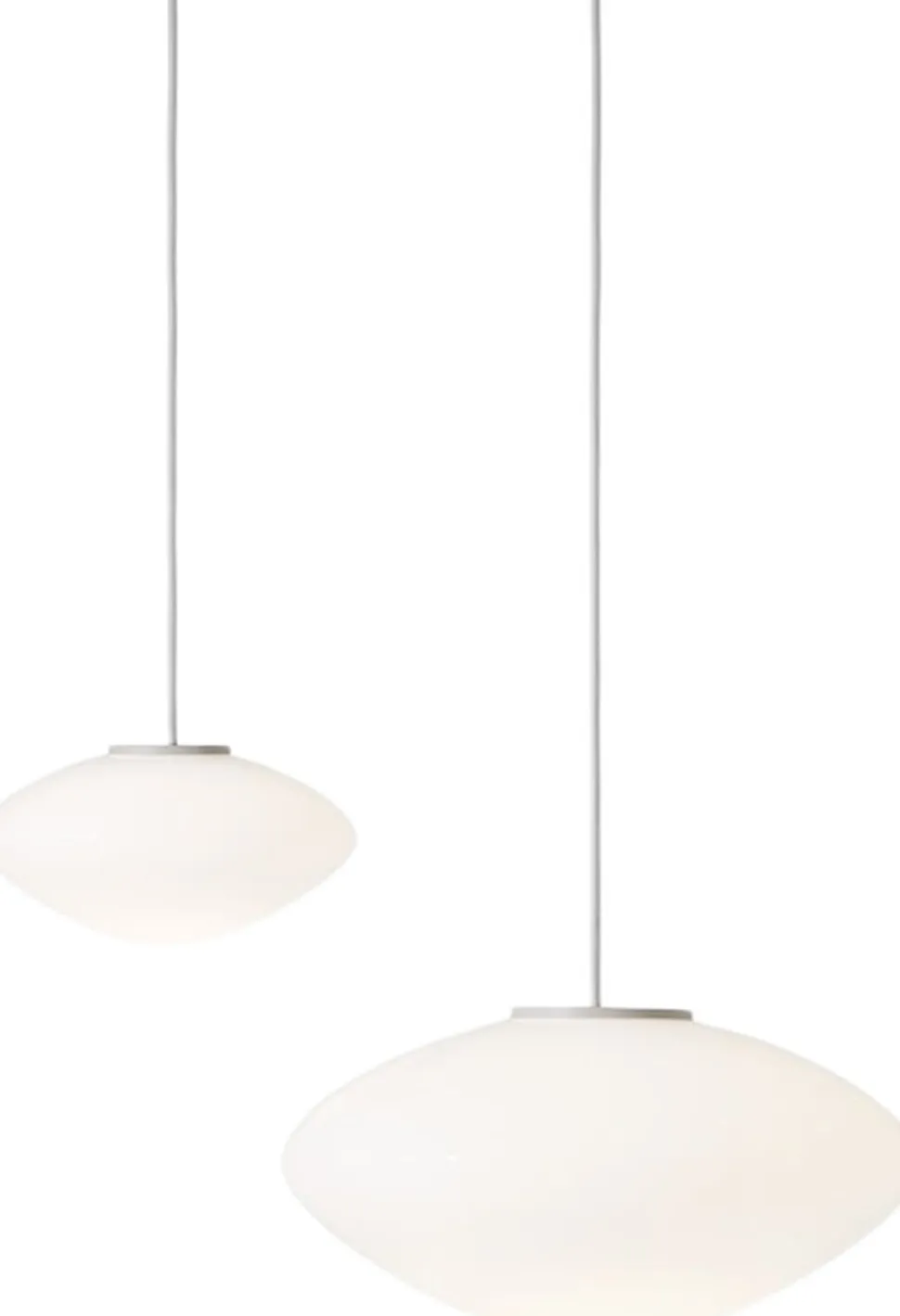 Mist Pendant AP15, Matt White, Glass