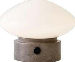 Mist Portable Lamp AP21 Grigio Caldo base