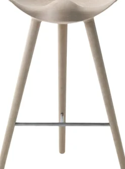 ML 42 - Bord Skammel / Sæbehandlet eg / Rustfrit Stål