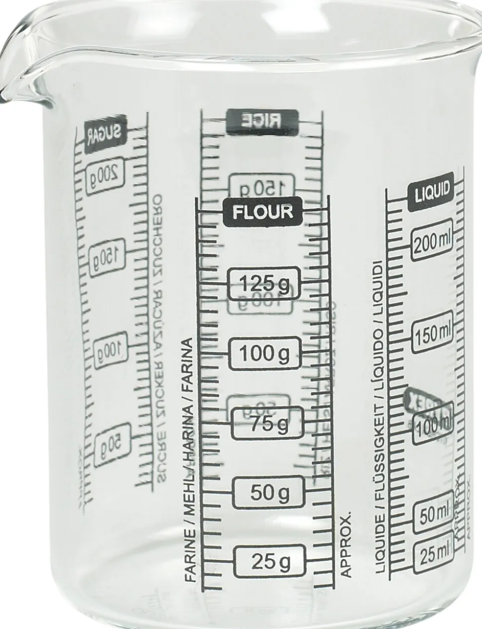 Målekande Classic 0,25 liter Glas