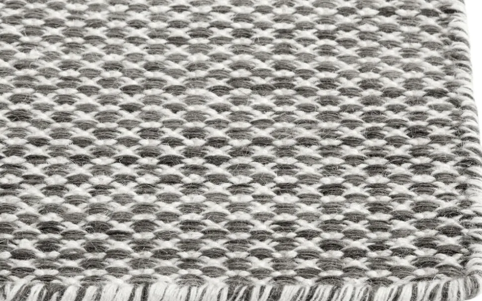 Moiré Kelim-140 x 200-Grey