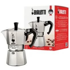 Moka Express espressokande, 6 kop Bialetti