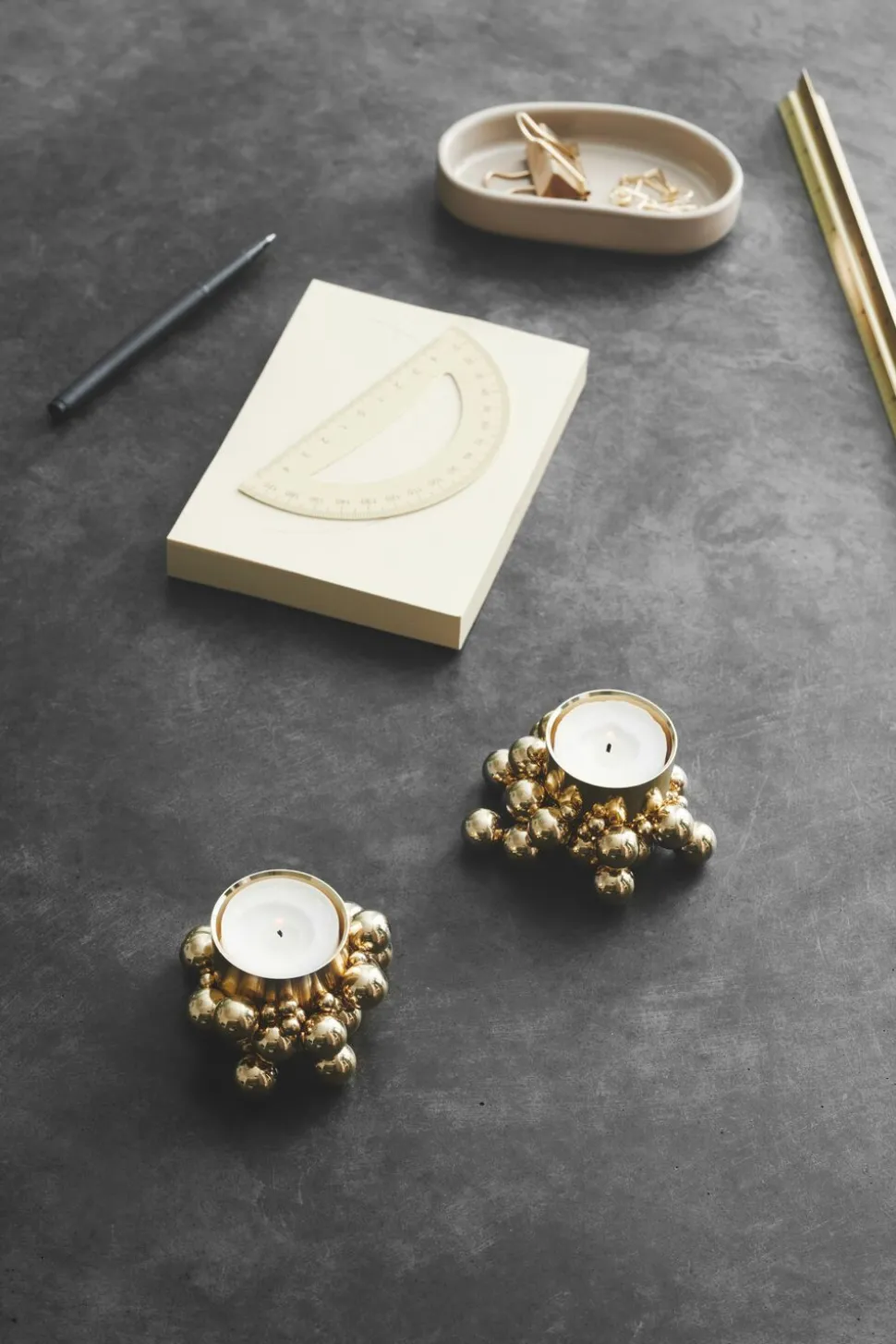 MOLEKYL Tealight 1 Brass