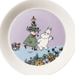Moomin Arabia Arabia 19cm tallerken Venner For Evigt 80
