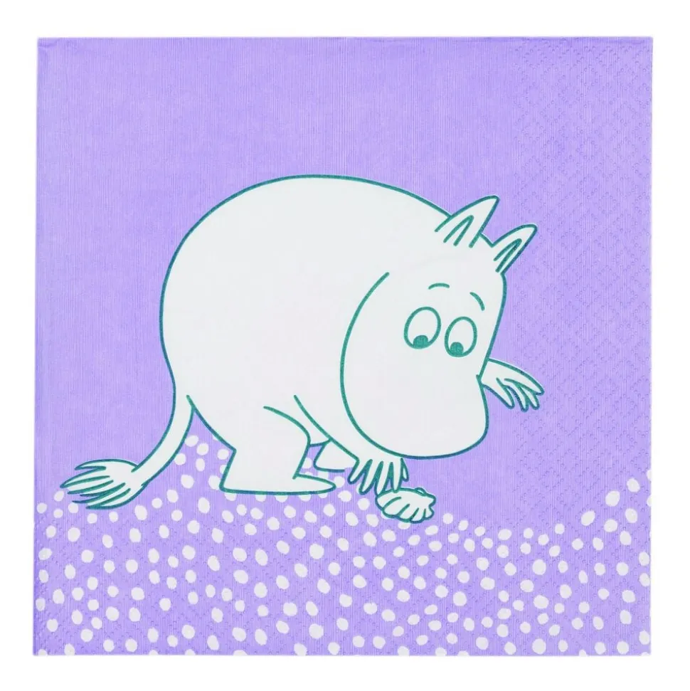 Moomin Arabia 33cm papirserviet Stranddag