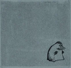 Moomin Arabia håndklæde 25x25 Måren grå GOTS