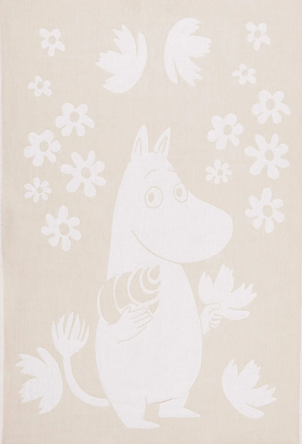 Moomin Arabia Viskestykke jaquard 45x65 cm Moomintrold