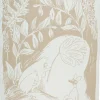 Moomin Arabia 130x170cm bomuldstæppe beige GOTS