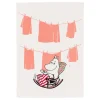 Moomin Arabia 50x70cm viskestykke Moominmor GOTS