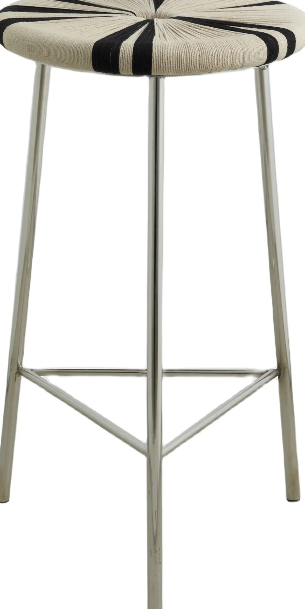 MORICE stool, high - black/ivory