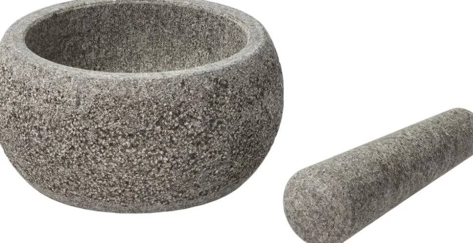 Morter med støder Dia. 16 x 8 cm Granit