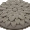 Mousseform Dahlia Dia. 20 x 3,8 cm Latte Silikone