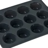 Muffinform 12 stk. Grå Silikone