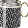 Mug with handle, Signature Black, La Greca