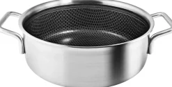 Multi Sautergryde m/2 greb 24 cm Mosaic keramisk Slip-Let® b