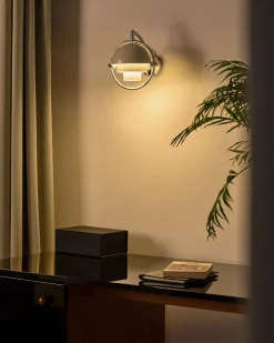 Multi-Lite Wall Lamp, EU Base: Brass, Shade: Brass Shiny