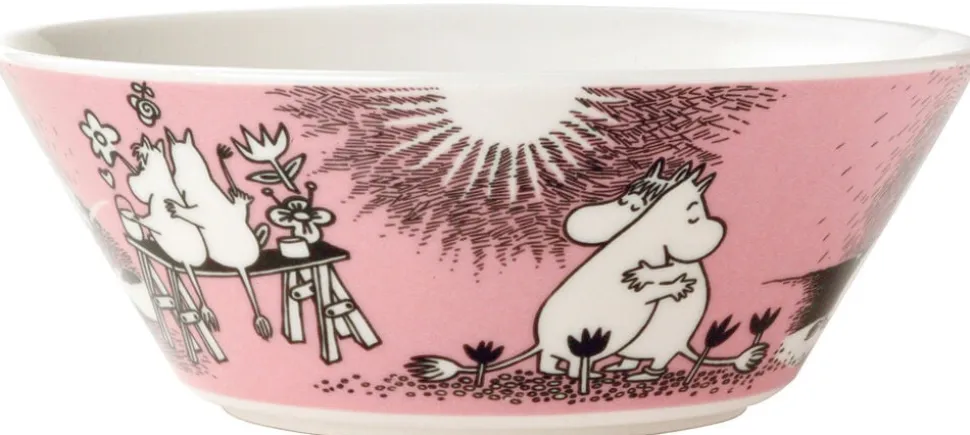 Mumi 15cm. skål Kærlighed