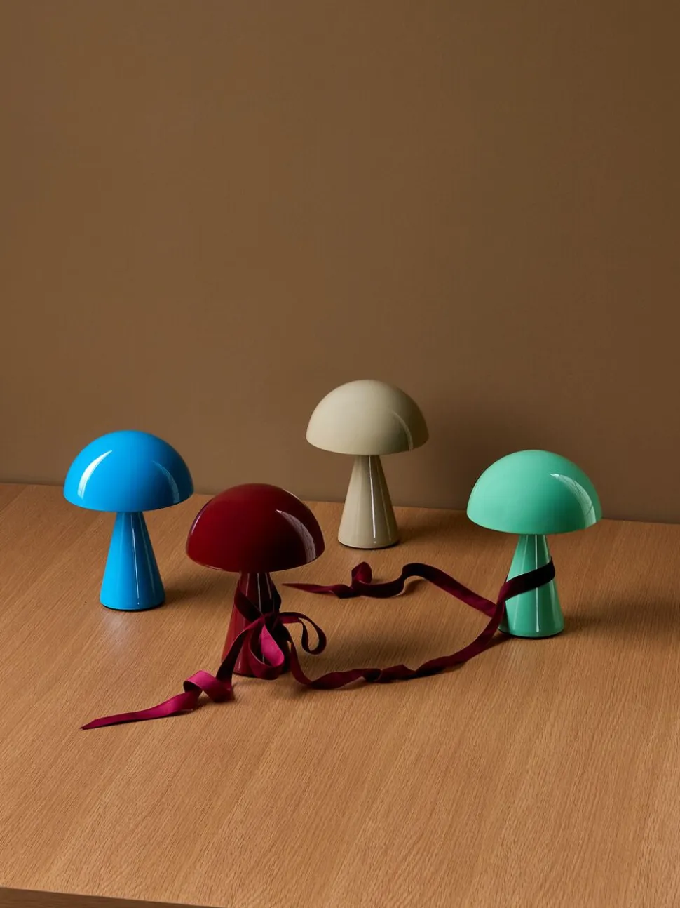Mush Portable Lamp Blue