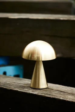 Mush Portable Lamp Brass