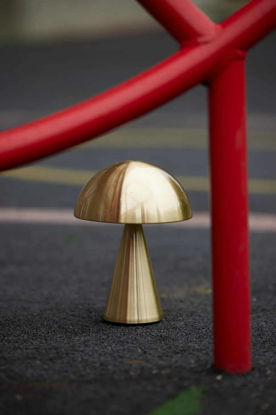 Mush Portable Lamp Brass