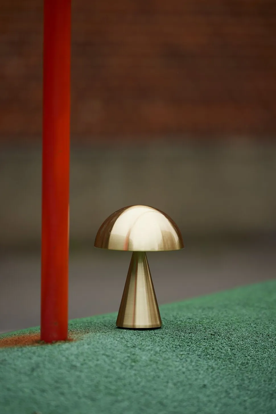 Mush Portable Lamp Brass