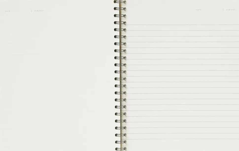 NELA notebook - Medium, Green check