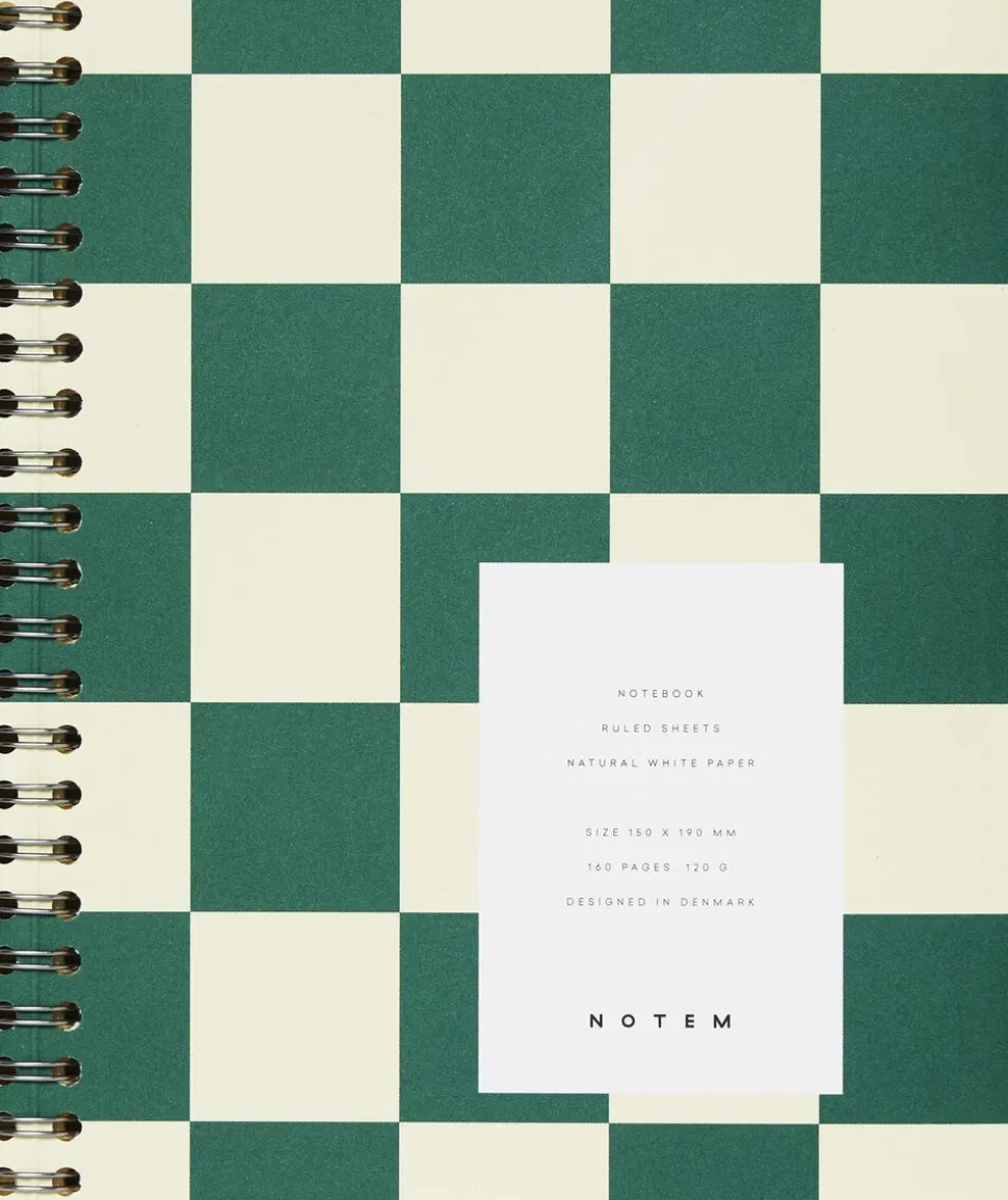 NELA notebook - Medium, Green check