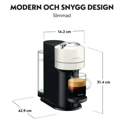 Nespresso Vertuo Next Coffee Machine Delonghi, White