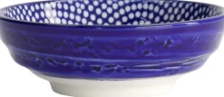 Nippon Blue Dish 9. 5x3 Dot
