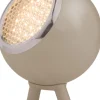 Norbitt, LED lamp, Rechargeable, In/Outdoor, Mushroom Brown