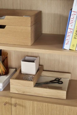 Note Storage Box Natural set of 2