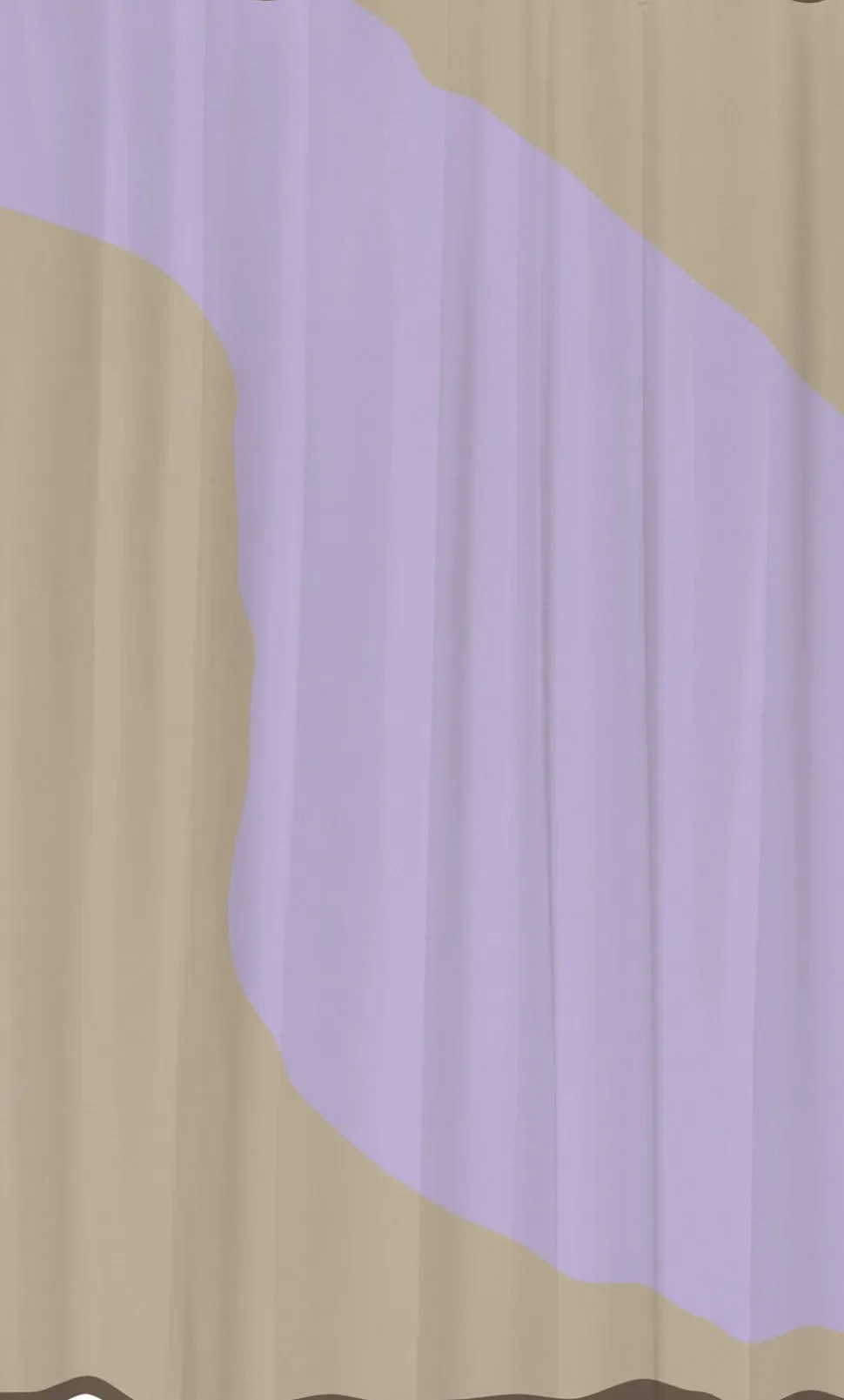 NOVA ARTE shower curtain