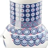 Olga Vase H20 cm blå