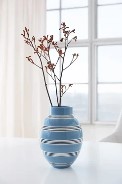 Omaggio Nuovo Vase H30 mellem blå