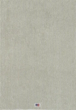 Original Towel White/Vintage Green Striped