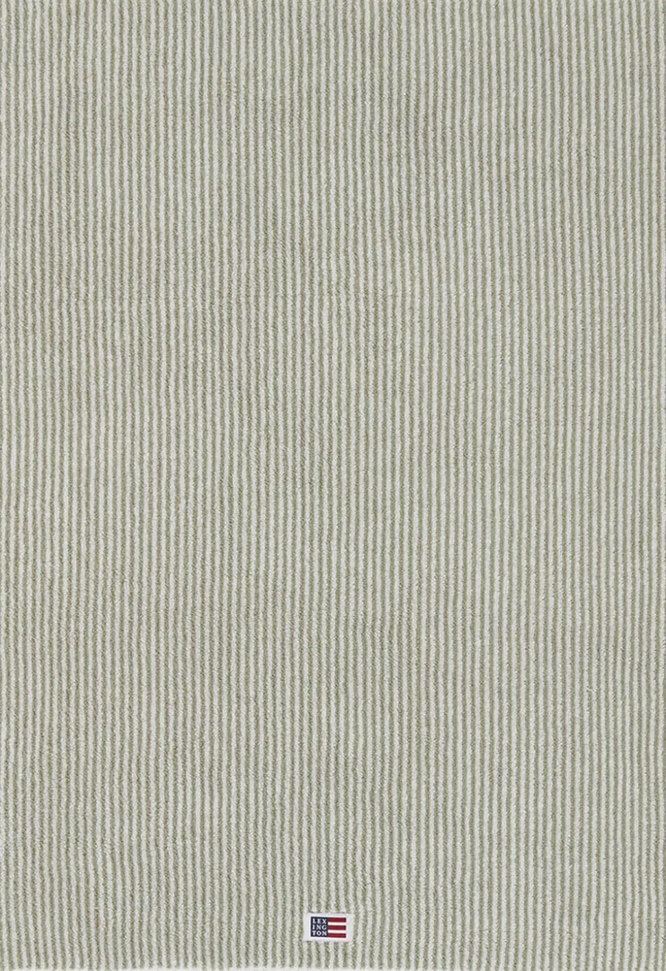 Original Towel White/Vintage Green Striped
