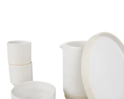 Otto Ceramic Plate Set of Two | Natural | Small