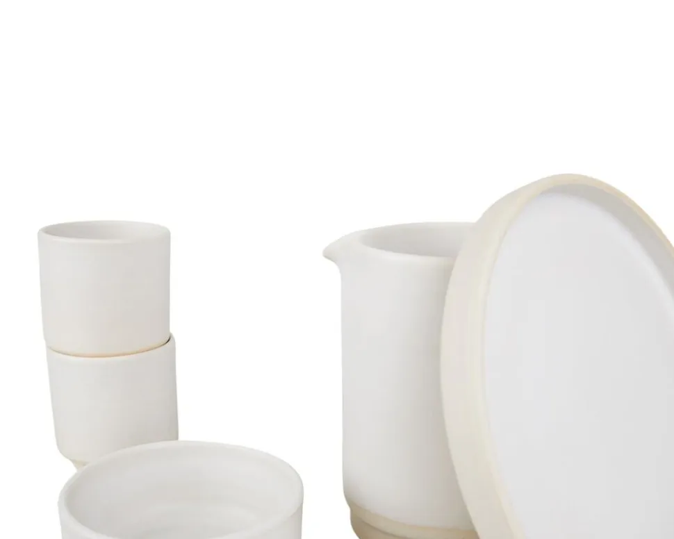 Otto Ceramic Plate Set of Two | Natural | Small