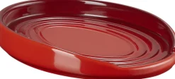 Oval grydeskeholder 15cm Cerise
