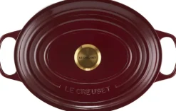 Oval støbejernsgryde 6,3 L Garnet