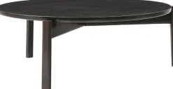 Passage Lounge Table, Ø90, Natural