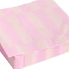 Pattern Napkins-Set of 20 Lunch-Light pink and rose