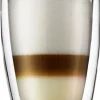 Pavina dobbeltvægget glas 0.45 l. 2 stk.