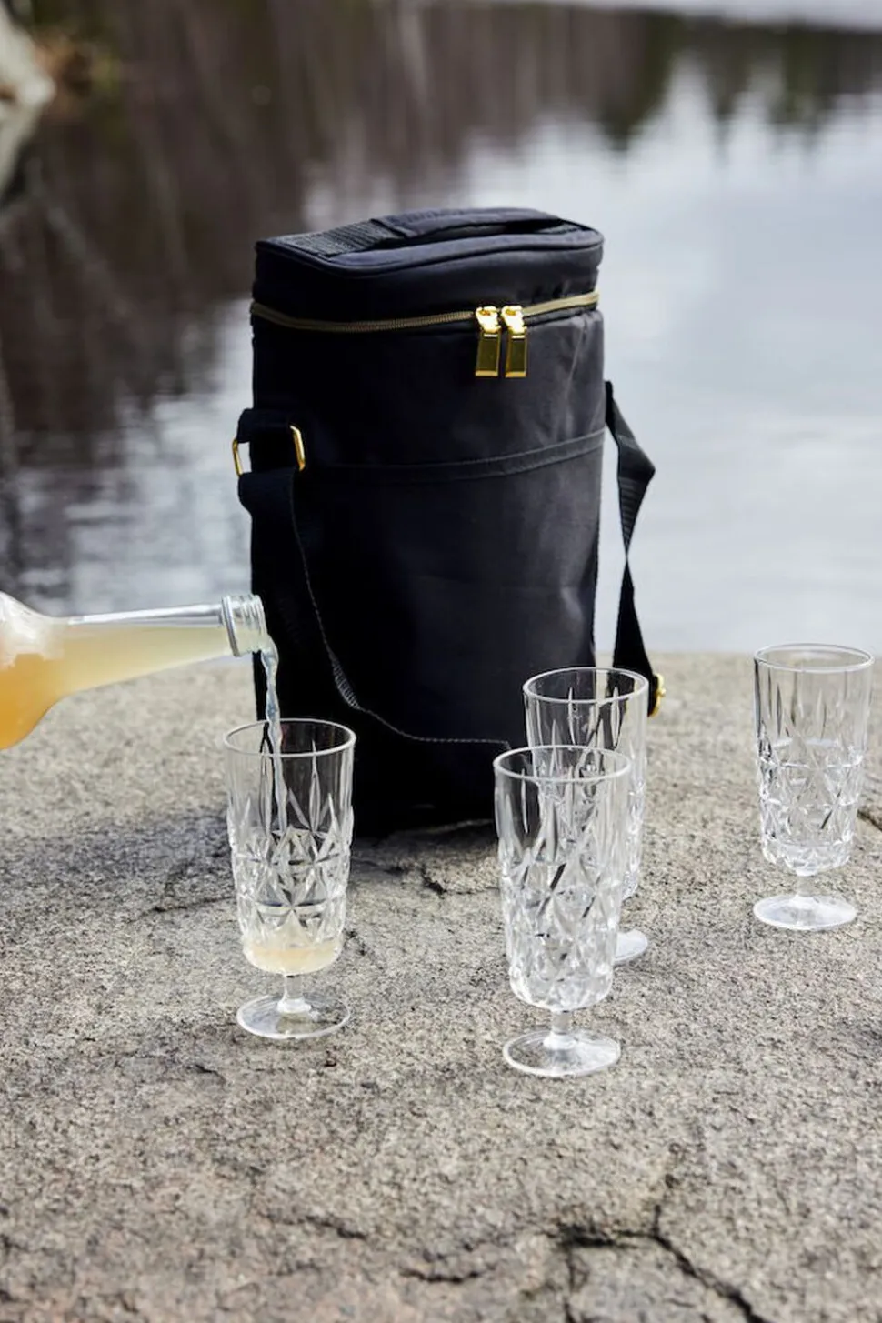 Picnic Juni glass high, 4-pcs (6) Clear