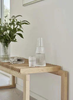 Pilastro karaffel med glas 1 l, clear